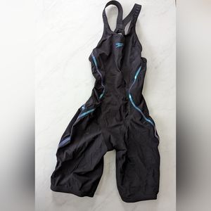 Speedo LZR Racer x Open Back Knee-length Swimsuit